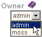 access rights: owner