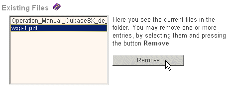 delete files