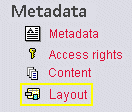 modify entry: Layout