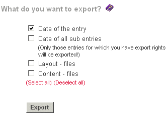 Mask Export